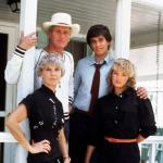 sur le tournage de Harry & Son (1984) de Paul Newman, avec Joanne Woodward, Robby Benson et Ellen Barkin