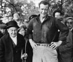 avec John Wayne dans The Quite Man (1952) deJohn Ford.