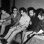 Claude Lelouch, Jean-Luc Godard, Francois Truffaut, Louis Malle et Roman Polanski