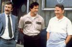 avec Robert De Niro et Harvey Keitel sur le tournage de Cop Land (1997)
