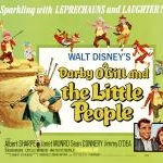 Darby O'Gill and the Little People : L'affichette en paysage nous promet un moment pétillant avec des rires et des leprechauns...