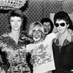 David Bowie, Iggy Pop et Lou Reed en 1972