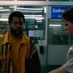 Don Harvey aux cotés de Ice Cube dans The Glass Shield (1994) de Charles Burnett