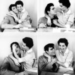 Elvis Presley et Sophia Loren photographié par Bob Willoughby en 1958