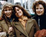 avec Mia Farrow et Barbara Hershey dans Hannah and Her Sisters (1986) de Woody Allen