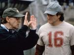 avec Robin Williams sur le tournage de Deconstructing Harry (1997)
