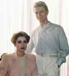 avec Catherine Deneuve dans Hunger (1983) de Tony Scott [Les Predateurs en Français]