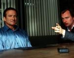 avec Robin Williams sur le tournage d'Insomnia (2002)