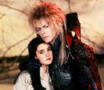 avec Jennifer Connelly dans Labyrinth (1986) de Jim Henson