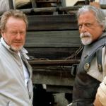 avec Oliver Reed sur le tournage de Kingdom Of Heaven (2005) qui fut le dernier film de l'acteur
