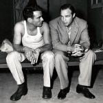 Montgomery Clift et Marlon Brando
