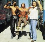 avec Wilt Chamberlain et André the Giant sur le tournage de Conan the Destroyer (1984) de Richard Fleischer