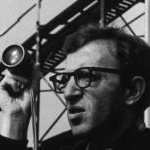 Woody Allen prépare un plan à Coney Island pour le film Annie Hall (1977)