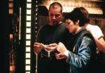 avec Jean-Pierre Jeunet sur le tournage de Alien: Resurrection (1997)