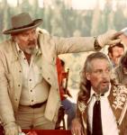 avec Robert Altman sur le tournage de Buffalo Bill and the Indians, or Sitting Bull's History Lesson (1976) de Robert Altman