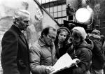 Avec Paul Newman et Lindsay Crouse sur le tournage de THE VERDICT (1982)
