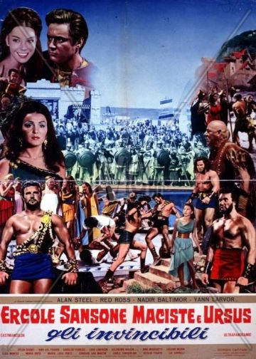 ERCOLE, SANSONE, MACISTE E URSUS GLI INVINCIBILI